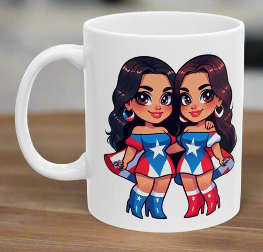 Latina Sister Mug - The one who loves you the best and knows you the most.