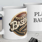 BASEBALL DAD Mug 11oz - "Home Run Dad: The Ultimate Baseball Dad Mug"