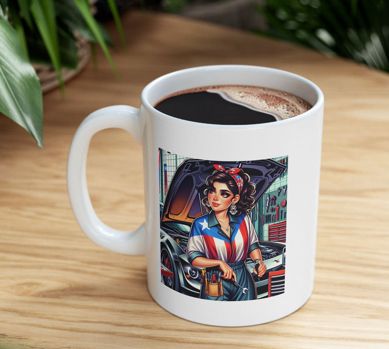 Personalized - Ms. Fix It Puerto Rican Pride Mug - Weeepa!