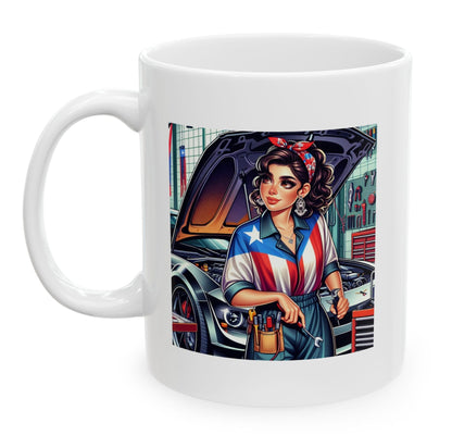 Personalized - Ms. Fix It Puerto Rican Pride Mug - Weeepa!