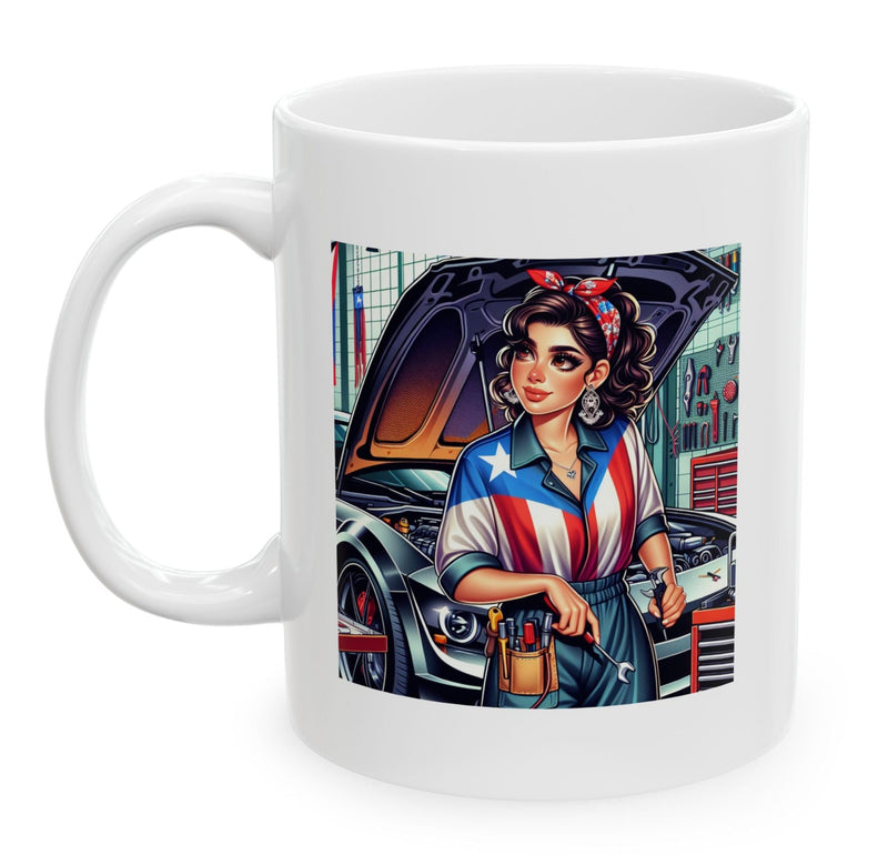 Personalized - Ms. Fix It Puerto Rican Pride Mug - Weeepa!