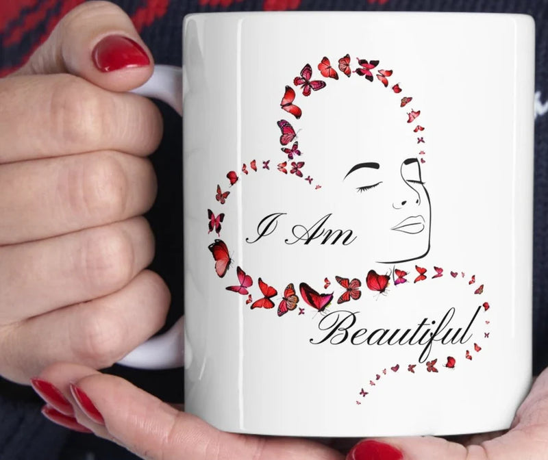 MUG I Am Beautiful - Ceramic Mug 11oz