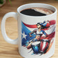 Puerto Rico Mug - Boricua to the Core!"WEEEEEPA"!, Borinqueña, Boricua Mug.