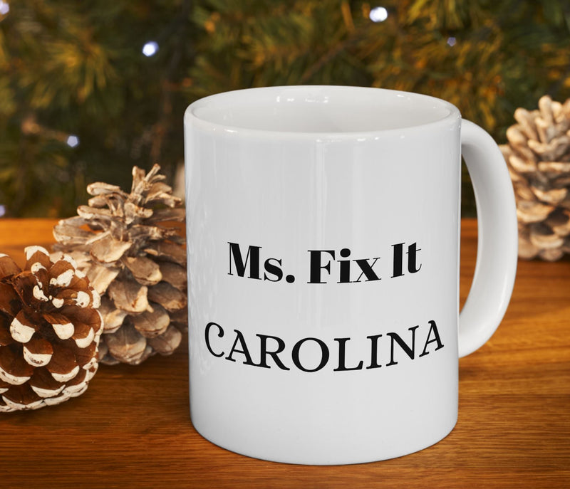 Personalized - Ms. Fix It Puerto Rican Pride Mug - Weeepa!