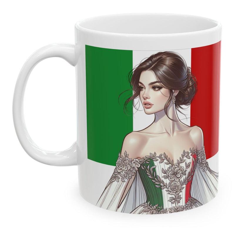 Italian Princess Mug - Personalized Ceramic Mug