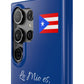 Galaxy "Lo Mio Es Salsa'nama" Blue Slim Cases - Puerto Rico Flag 🇵🇷🥁 - Weeeepa!