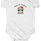 Baby's 1st Christmas Coqui/Frog🇵🇷✨ Infant Fine Jersey Bodysuit-Puerto Rico Flag.