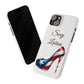 Puerto Rico Flag Sexy Latina Stiletto White Slim Phone Cases - Rico Flag 🇵🇷🥁  -Weeeepa!, Puertoriquena