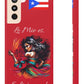 Galaxy "Lo Mio Es Salsa'nama" Red Slim Cases - Puerto Rico Flag 🇵🇷🥁 - Weeeepa!