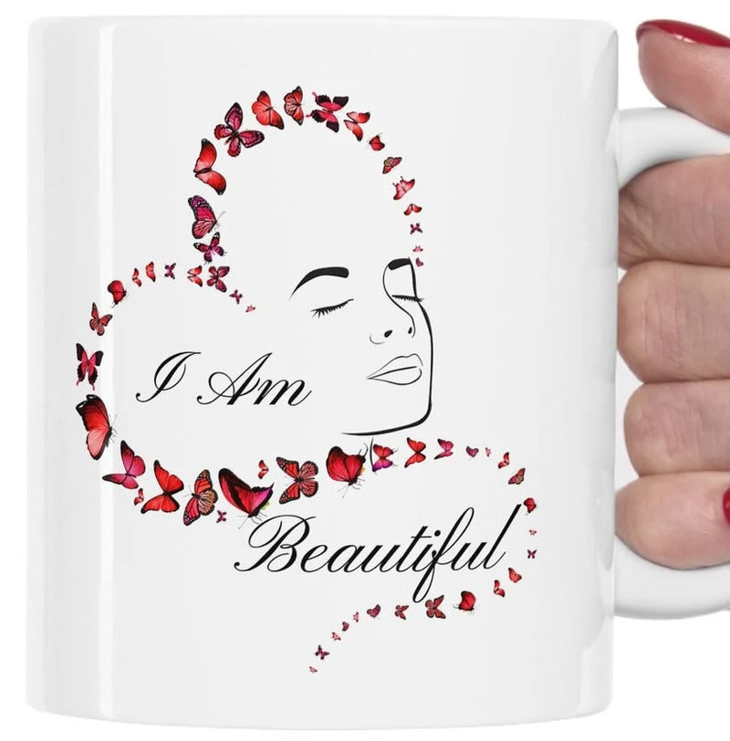 MUG I Am Beautiful - Ceramic Mug 11oz