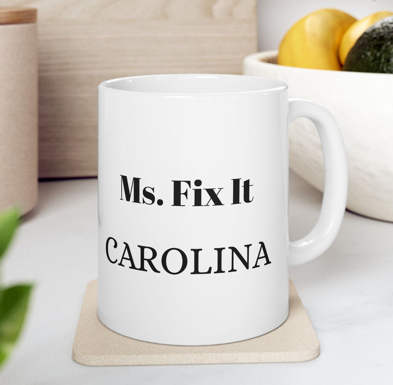 Personalized - Ms. Fix It Puerto Rican Pride Mug - Weeepa!