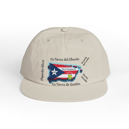 Puerto Rico Surf Cap/Hat - Ideal for Festivals & Beach Days