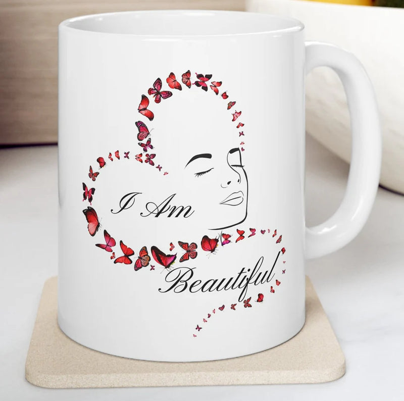 MUG I Am Beautiful - Ceramic Mug 11oz