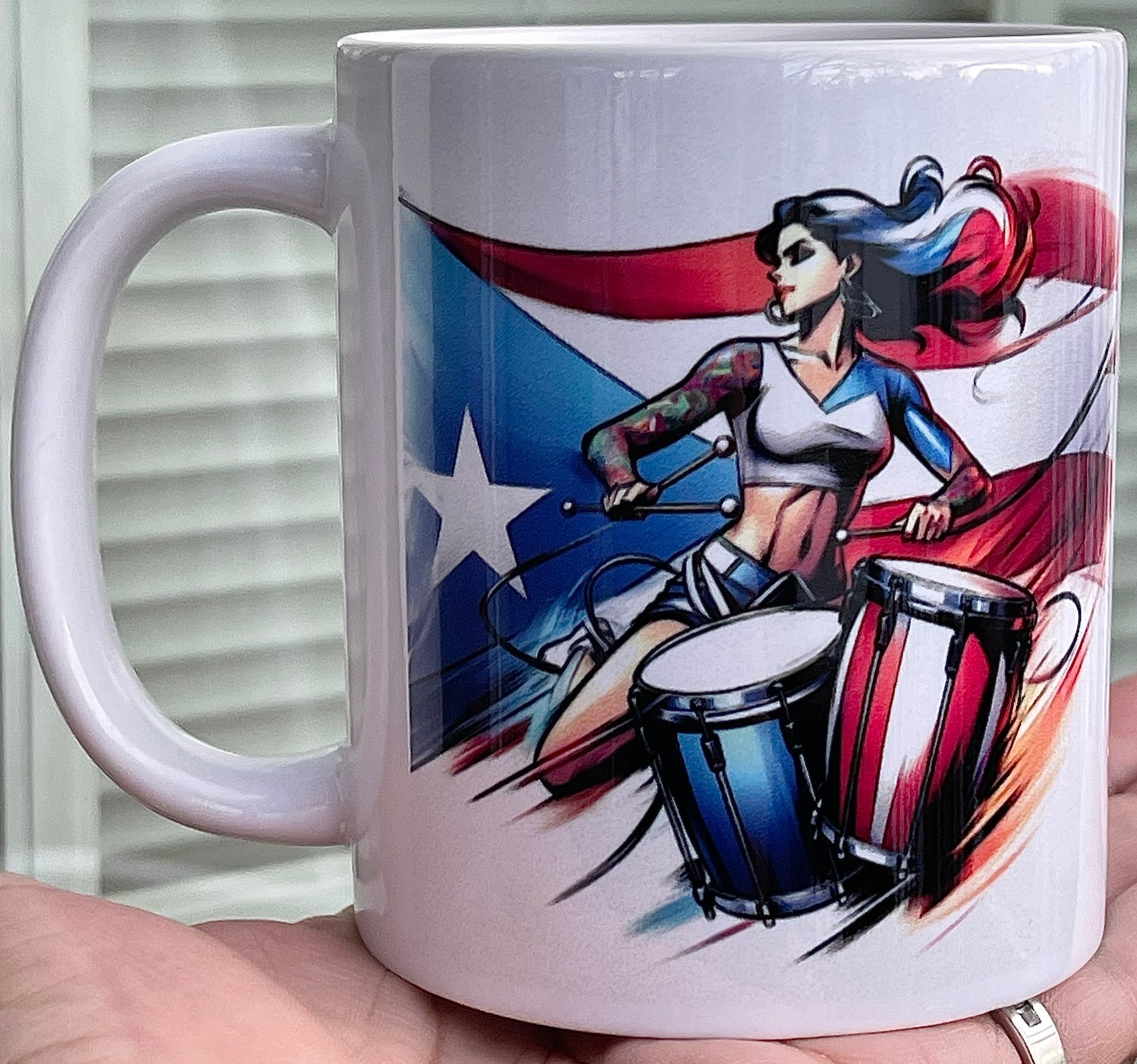 Puerto Rico Mug - Boricua to the Core!