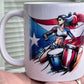 Puerto Rico Mug - Boricua to the Core!"WEEEEEPA"!, Borinqueña, Boricua Mug.