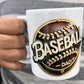 BASEBALL DAD Mug 11oz - "Home Run Dad: The Ultimate Baseball Dad Mug"