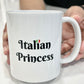 Italian Princess Mug 11oz - Italian Flag Mug