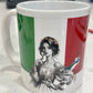 Italian Princess Mug 11oz - Italian Flag Mug