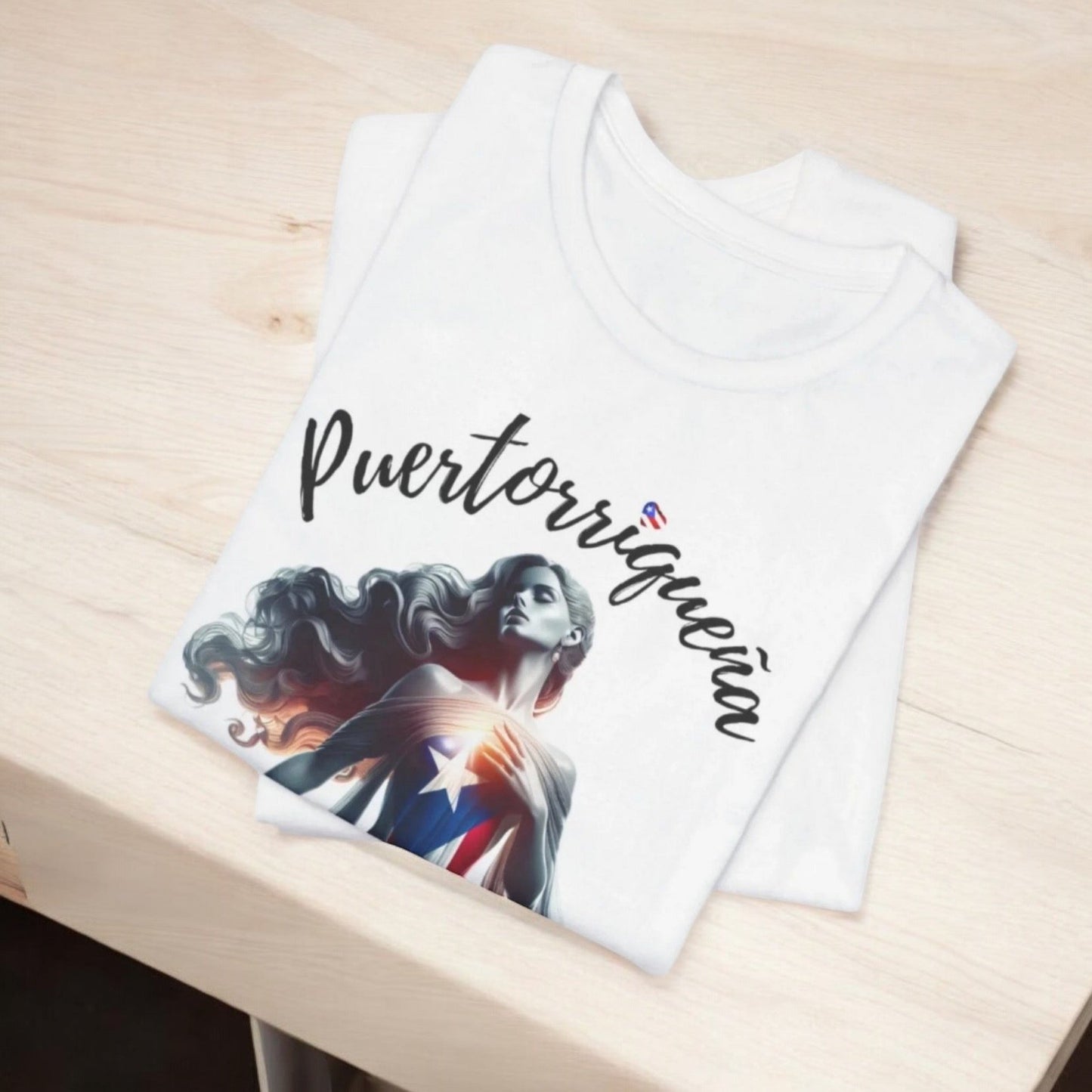 Puertorriqueña - 🇵🇷🥁 Jersey Short Sleeve Tee - Latina, Borinquen, Soy Puertorriqueña, Orgullosa Boricua