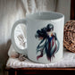 Puerto Rican Goddess Mug 11oz - Puerto Rico flag, Latina, Boricua gift, Puerto Rico gift, Puerto Rico Mug
