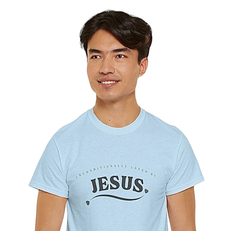 Christian T-Shirt-Jesus Shirt, Christian Gift, Faith Clothing, Christian Shirt, Jesus T-shirt, Jesus Loves Me.