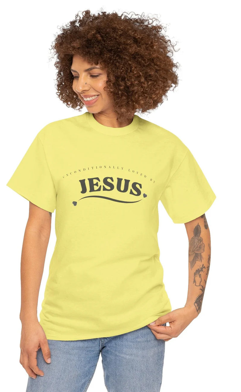 Christian T-Shirt-Jesus Shirt, Christian Gift, Faith Clothing, Christian Shirt, Jesus T-shirt, Jesus Loves Me.