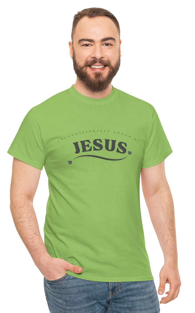 Christian T-Shirt-Jesus Shirt, Christian Gift, Faith Clothing, Christian Shirt, Jesus T-shirt, Jesus Loves Me.