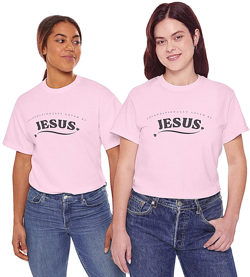 Christian T-Shirt-Jesus Shirt, Christian Gift, Faith Clothing, Christian Shirt, Jesus T-shirt, Jesus Loves Me.