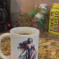 Puerto Rican Goddess Mug 11oz - Puerto Rico flag, Latina, Boricua gift, Puerto Rico gift, Puerto Rico Mug