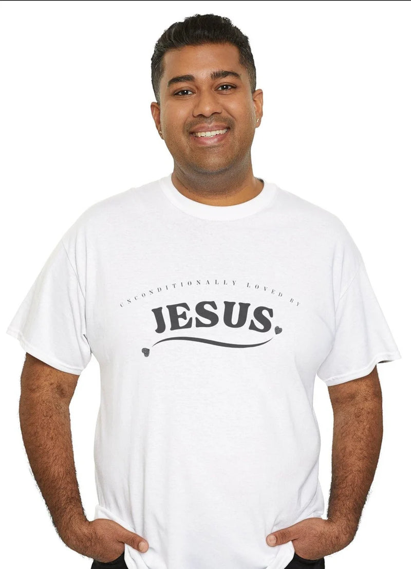 Christian T-Shirt-Jesus Shirt, Christian Gift, Faith Clothing, Christian Shirt, Jesus T-shirt, Jesus Loves Me.